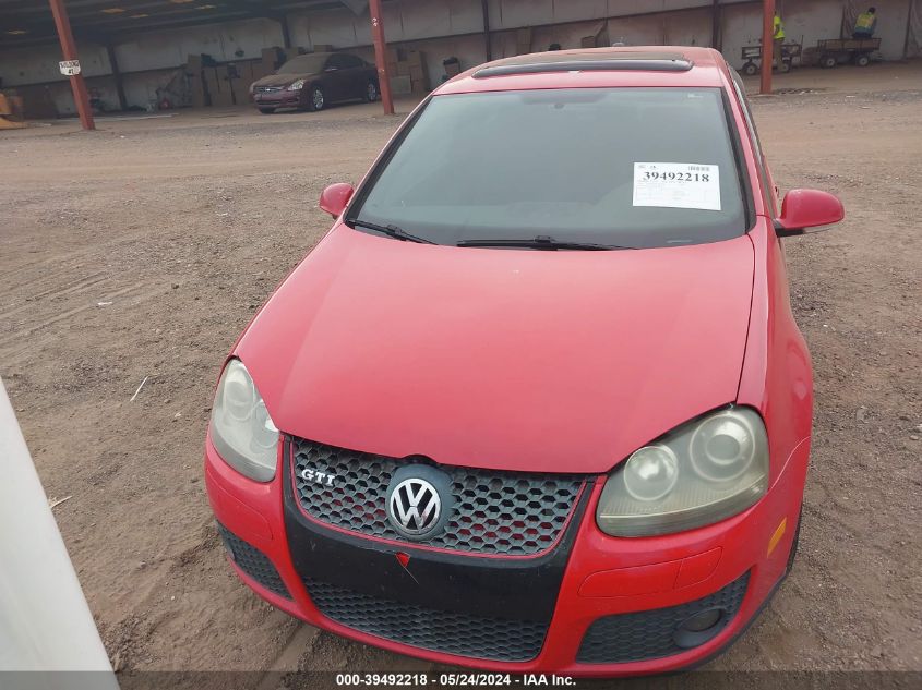 2006 Volkswagen Gti 2-Door VIN: WVWFV71K56W080051 Lot: 39492218