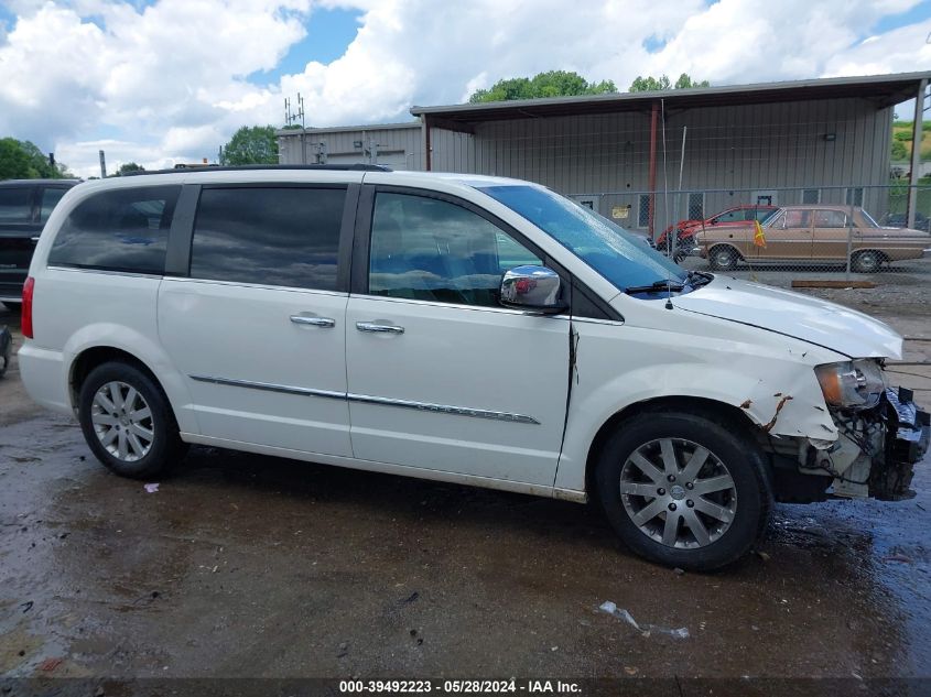 2012 Chrysler Town & Country Touring L VIN: 2C4RC1CG6CR134695 Lot: 39492223