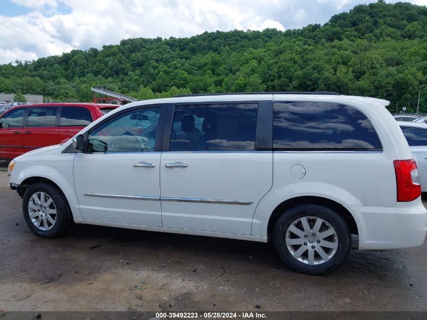 2012 Chrysler Town & Country Touring L VIN: 2C4RC1CG6CR134695 Lot: 39492223