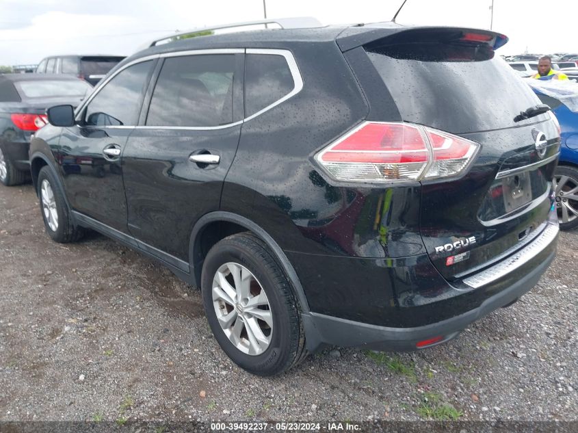 2014 Nissan Rogue Sv VIN: 5N1AT2MV2EC798547 Lot: 39492237