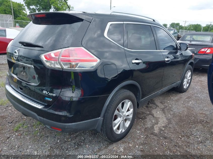 2014 Nissan Rogue Sv VIN: 5N1AT2MV2EC798547 Lot: 39492237