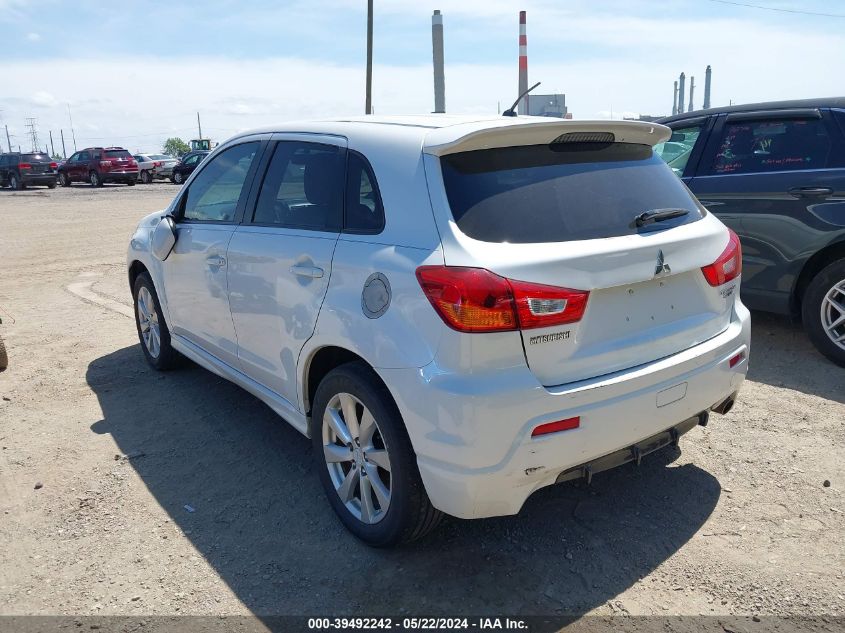 2012 Mitsubishi Outlander Sport Se VIN: JA4AR4AU5CZ012061 Lot: 39492242