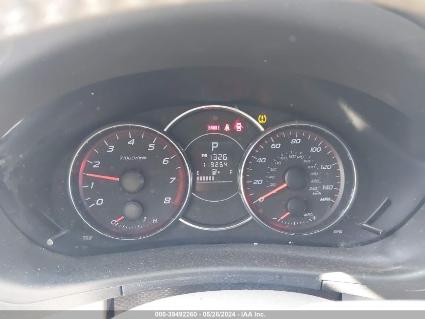 2011 Subaru Forester 2.5Xt Touring VIN: JF2SHGGC5BH731894 Lot: 39492260