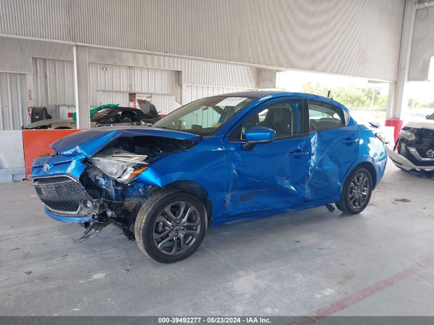 2019 Toyota Yaris L/Le/Xle VIN: 3MYDLBYV7KY503152 Lot: 39492277