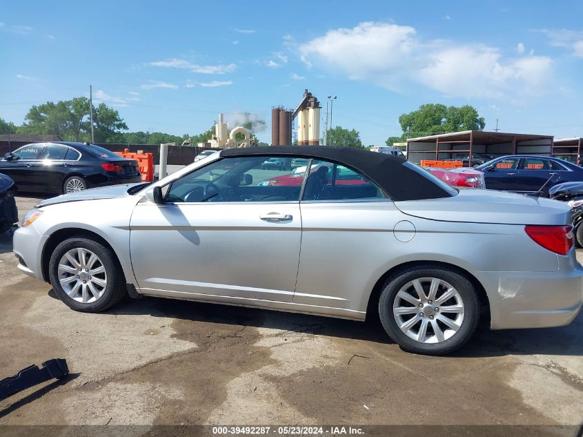 2012 Chrysler 200 Touring VIN: 1C3BCBEB3CN169219 Lot: 39492287