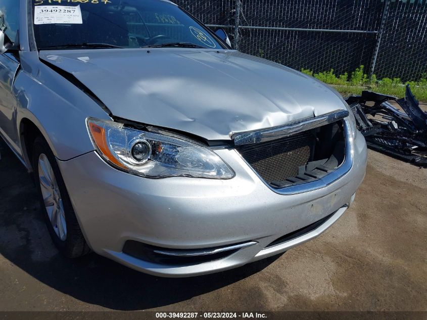 2012 Chrysler 200 Touring VIN: 1C3BCBEB3CN169219 Lot: 39492287