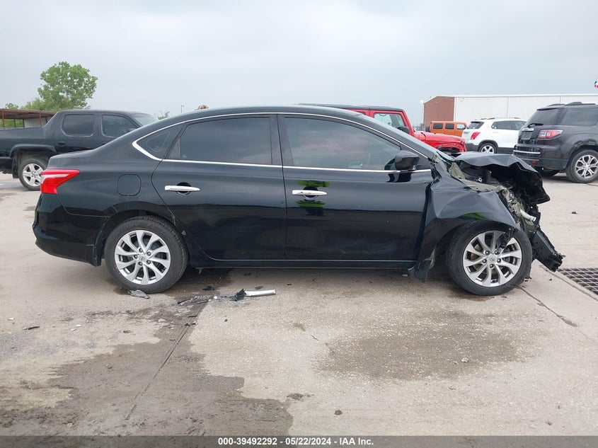2018 Nissan Sentra Sv VIN: 3N1AB7AP0JY215505 Lot: 39492292