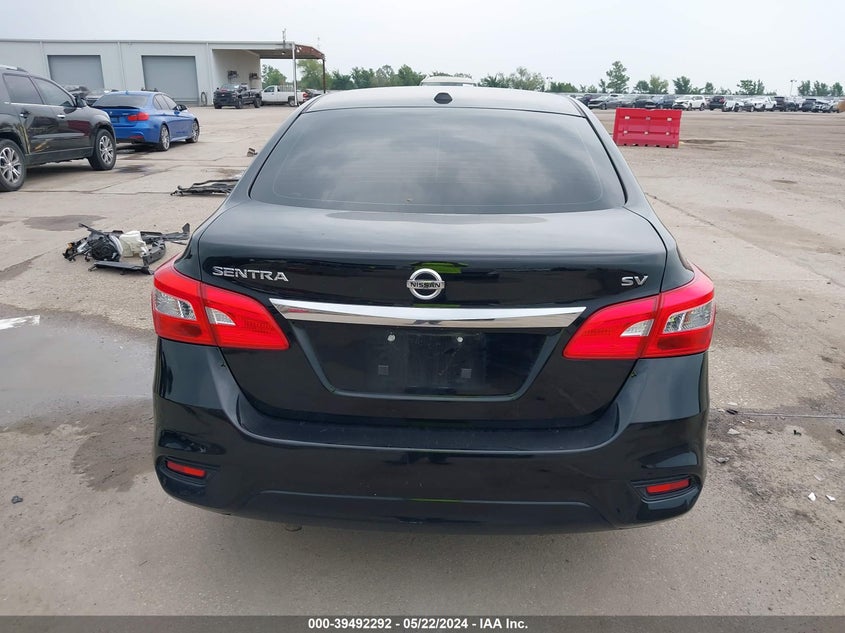 2018 Nissan Sentra Sv VIN: 3N1AB7AP0JY215505 Lot: 39492292