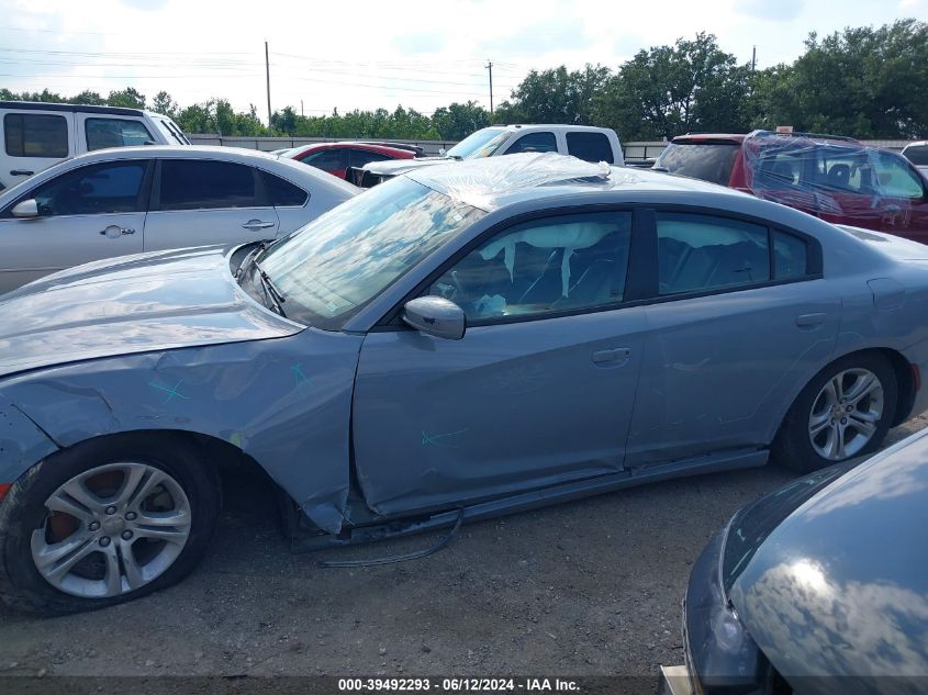 2022 Dodge Charger Sxt Rwd VIN: 2C3CDXBG7NH182744 Lot: 39492293