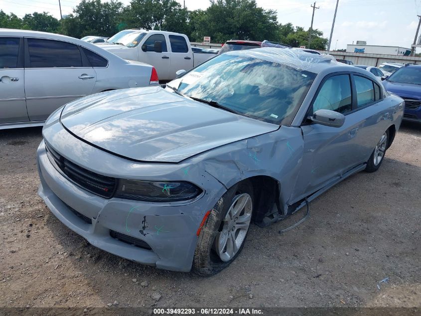 2022 Dodge Charger Sxt Rwd VIN: 2C3CDXBG7NH182744 Lot: 39492293