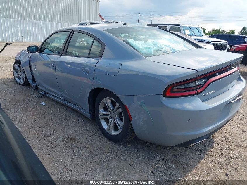 2022 Dodge Charger Sxt Rwd VIN: 2C3CDXBG7NH182744 Lot: 39492293