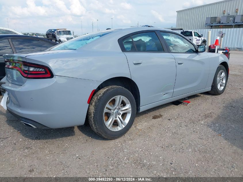 2022 Dodge Charger Sxt Rwd VIN: 2C3CDXBG7NH182744 Lot: 39492293