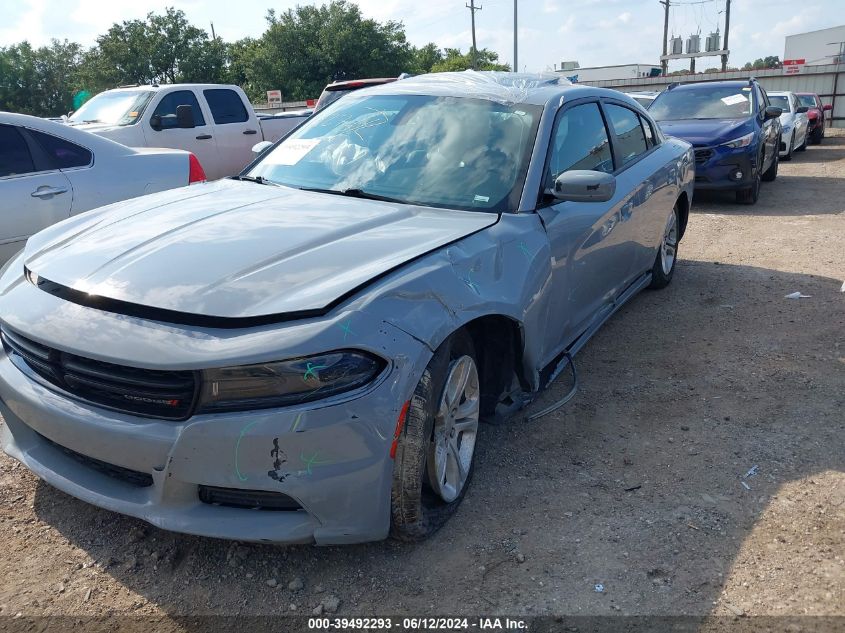 2022 Dodge Charger Sxt Rwd VIN: 2C3CDXBG7NH182744 Lot: 39492293