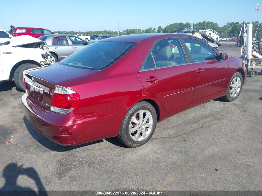 2005 Toyota Camry Xle V6 VIN: JTDBF32KX50164001 Lot: 39492297