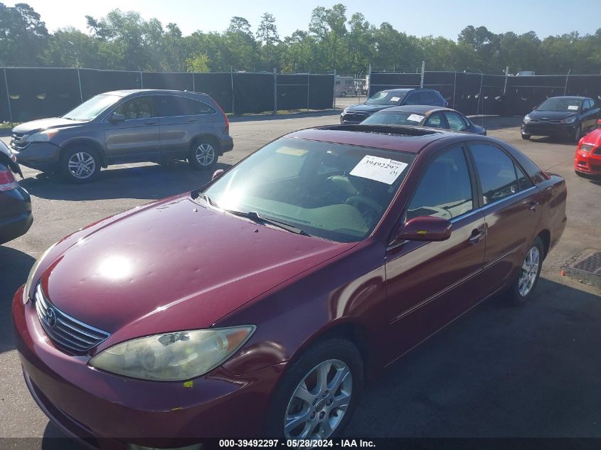 2005 Toyota Camry Xle V6 VIN: JTDBF32KX50164001 Lot: 39492297