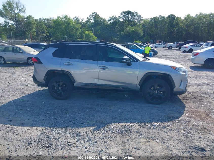 2021 Toyota Rav4 Xse VIN: 2T3E6RFV6MW022744 Lot: 39492303