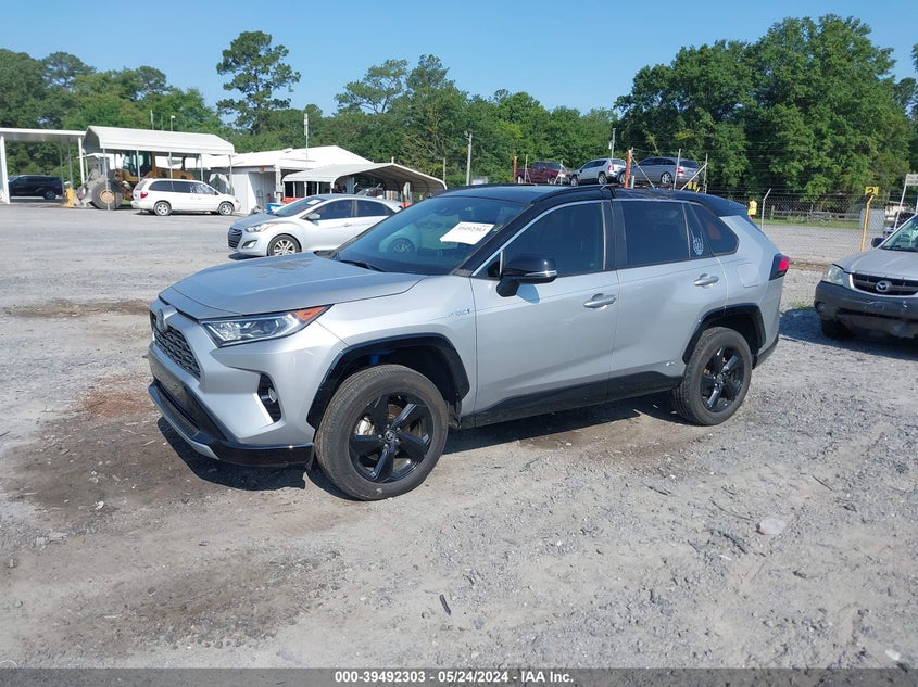 VIN 2T3E6RFV6MW022744 2021 TOYOTA RAV4 XSE