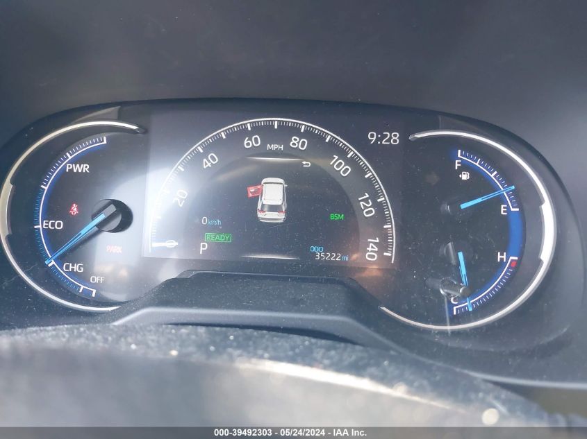 2021 Toyota Rav4 Xse VIN: 2T3E6RFV6MW022744 Lot: 39492303