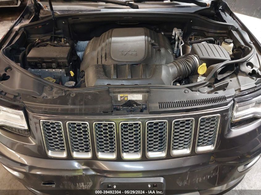 2015 Jeep Grand Cherokee Summit VIN: 1C4RJFJT3FC608389 Lot: 39492304