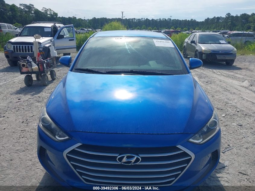 2017 Hyundai Elantra Se VIN: KMHD84LF8HU167742 Lot: 39492306