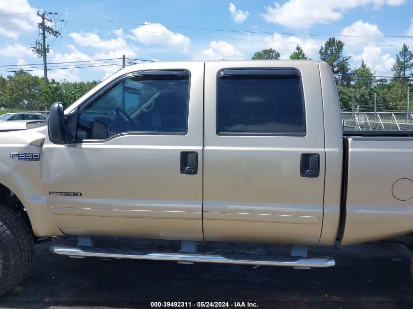 2001 Ford F-350 Lariat/Xl/Xlt VIN: 1FTSW31F51EA23046 Lot: 39492311