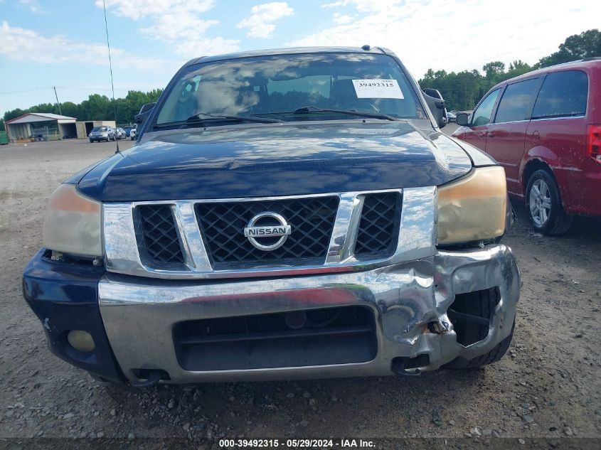 2008 Nissan Titan Le VIN: 1N6BA07G18N316169 Lot: 39492315