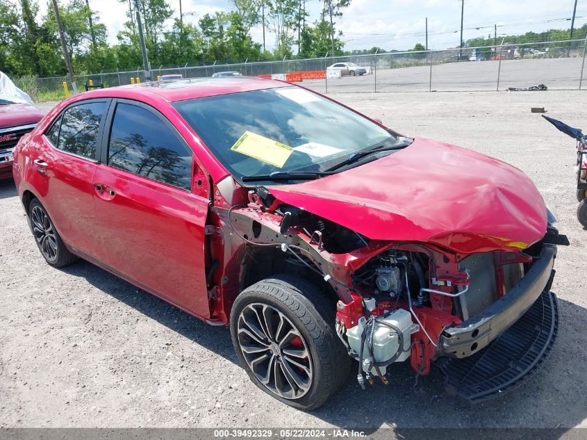 2016 Toyota Corolla S Plus VIN: 2T1BURHE3GC674757 Lot: 39492329