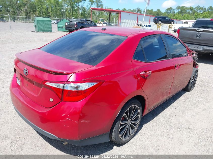 2016 Toyota Corolla S Plus VIN: 2T1BURHE3GC674757 Lot: 39492329