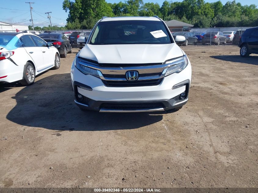 2021 Honda Pilot Awd Touring 7 Passenger VIN: 5FNYF6H69MB042073 Lot: 39492346