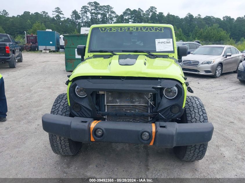 2016 Jeep Wrangler Unlimited Rubicon VIN: 1C4BJWFG2GL299433 Lot: 39492385