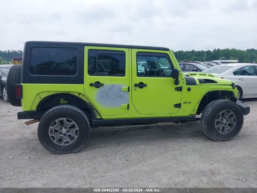 2016 Jeep Wrangler Unlimited Rubicon VIN: 1C4BJWFG2GL299433 Lot: 39492385