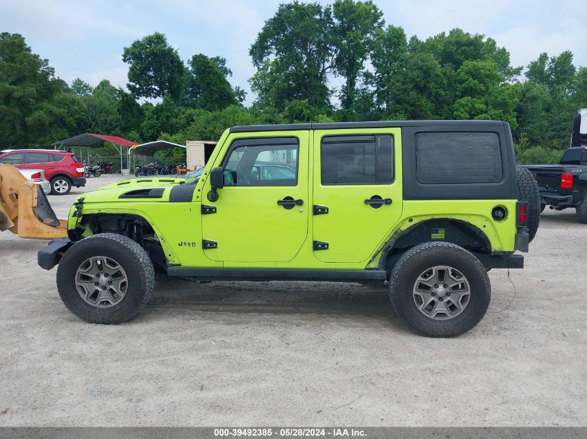 2016 Jeep Wrangler Unlimited Rubicon VIN: 1C4BJWFG2GL299433 Lot: 39492385