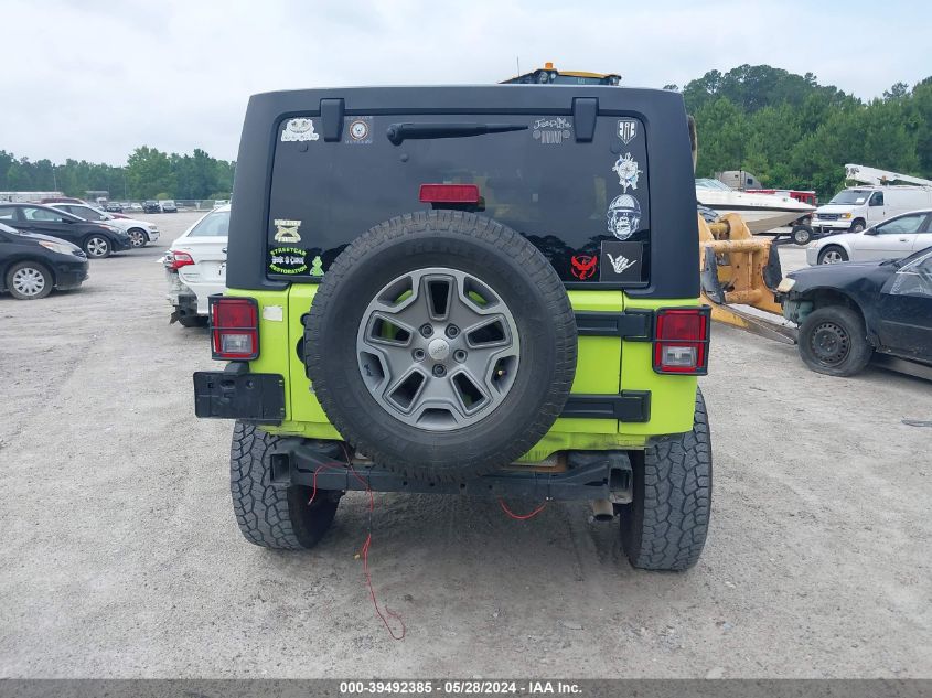 2016 Jeep Wrangler Unlimited Rubicon VIN: 1C4BJWFG2GL299433 Lot: 39492385