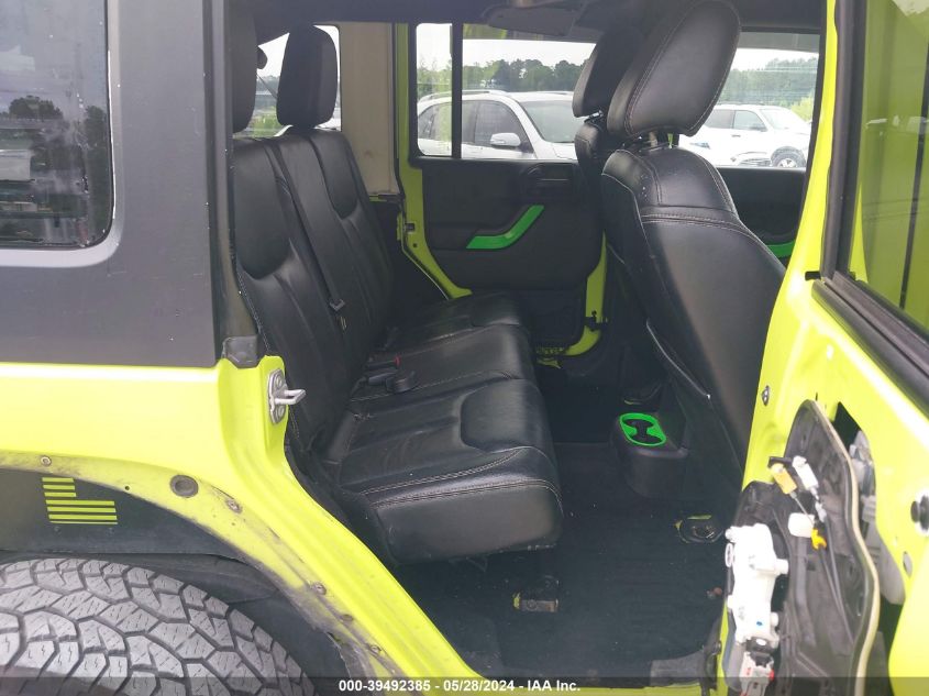 2016 Jeep Wrangler Unlimited Rubicon VIN: 1C4BJWFG2GL299433 Lot: 39492385