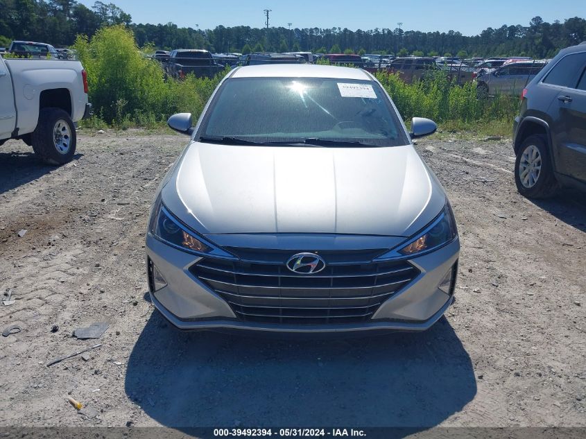 2019 Hyundai Elantra Sel VIN: 5NPD84LF2KH449431 Lot: 39492394