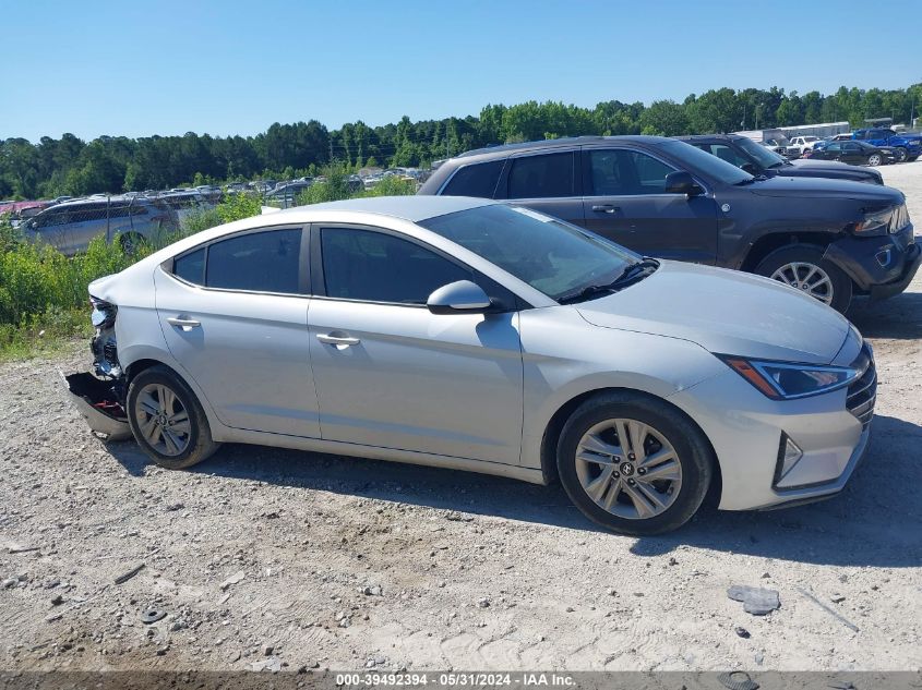 2019 Hyundai Elantra Sel VIN: 5NPD84LF2KH449431 Lot: 39492394