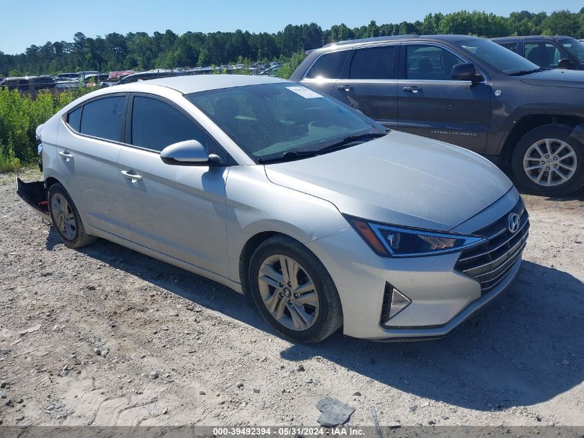 2019 Hyundai Elantra Sel VIN: 5NPD84LF2KH449431 Lot: 39492394