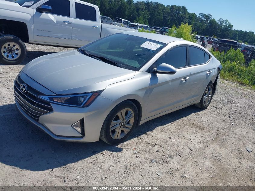 2019 Hyundai Elantra Sel VIN: 5NPD84LF2KH449431 Lot: 39492394