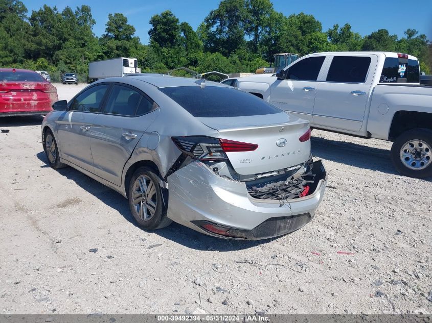 2019 Hyundai Elantra Sel VIN: 5NPD84LF2KH449431 Lot: 39492394