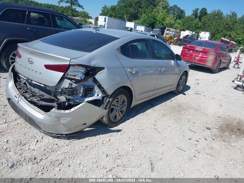 2019 Hyundai Elantra Sel VIN: 5NPD84LF2KH449431 Lot: 39492394