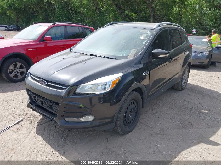 2014 Ford Escape Titanium VIN: 1FMCU0JX2EUE38057 Lot: 39492395