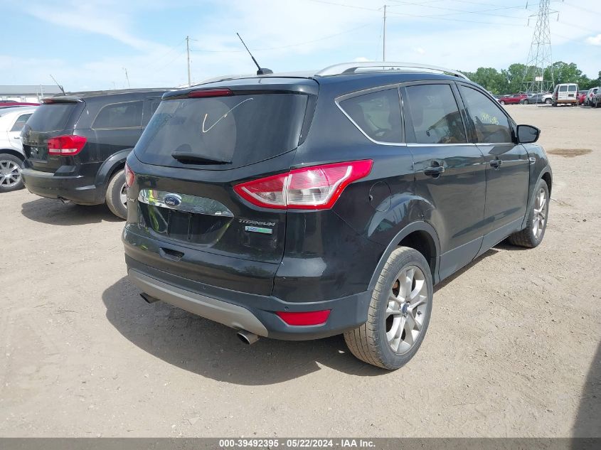 2014 Ford Escape Titanium VIN: 1FMCU0JX2EUE38057 Lot: 39492395