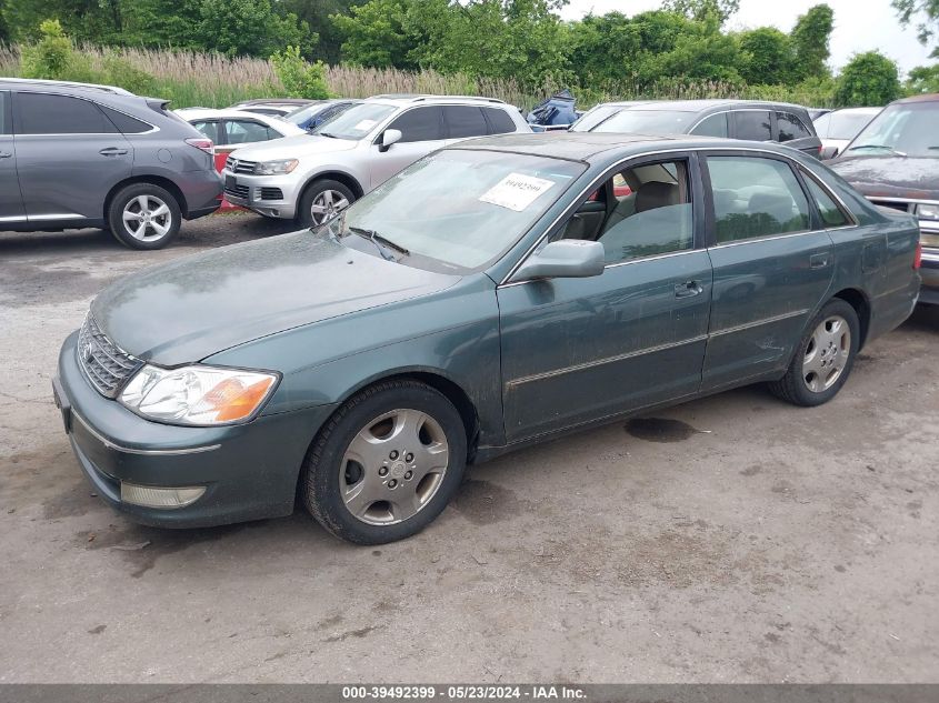 4T1BF28B43U309424 | 2003 TOYOTA AVALON