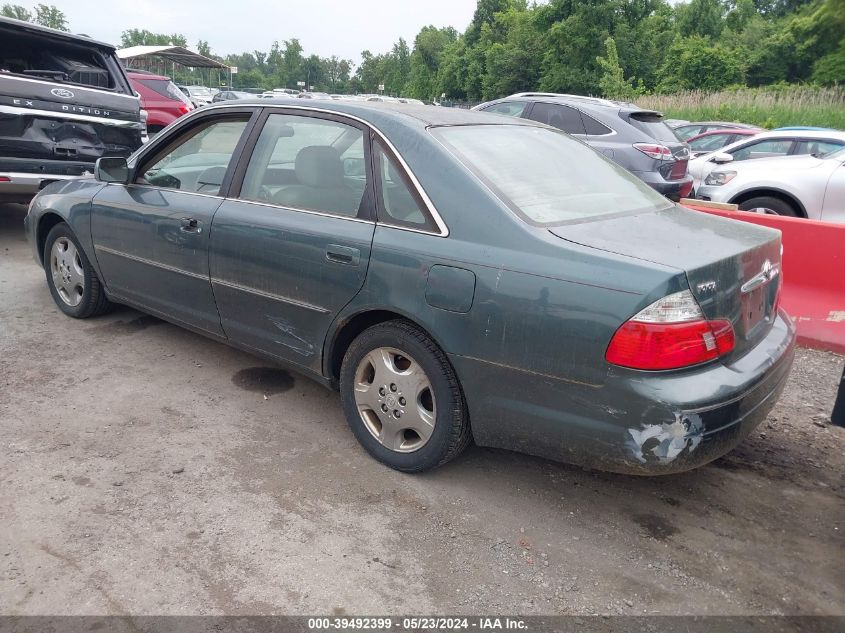 4T1BF28B43U309424 | 2003 TOYOTA AVALON