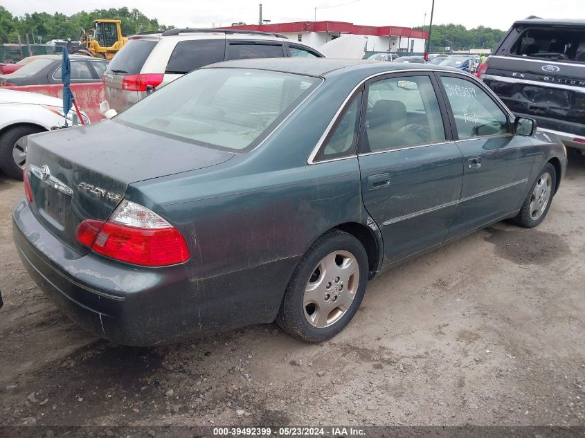 4T1BF28B43U309424 | 2003 TOYOTA AVALON