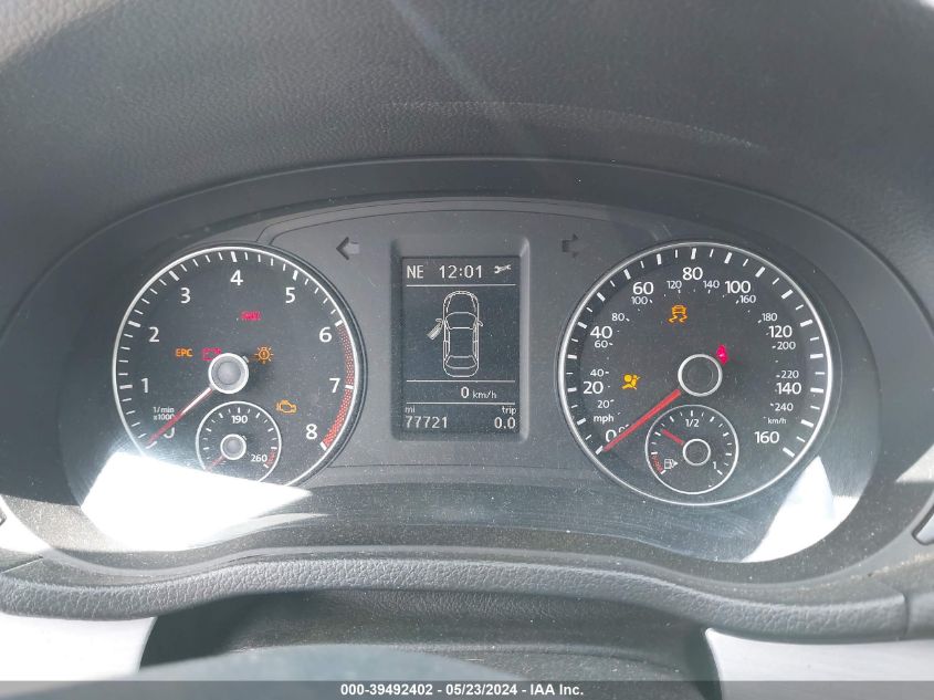 2013 Volkswagen Passat 2.5L Se VIN: 1VWBP7A33DC147355 Lot: 39492402