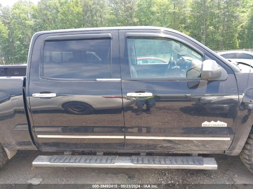 2014 Chevrolet Silverado 1500 High Country VIN: 3GCUKTECXEG379625 Lot: 39492415