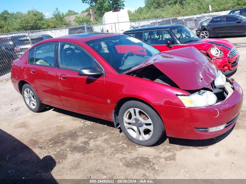 2004 Saturn Ion 3 VIN: 1G8AL52F24Z217409 Lot: 39492422