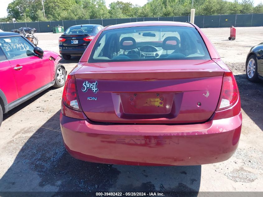 2004 Saturn Ion 3 VIN: 1G8AL52F24Z217409 Lot: 39492422