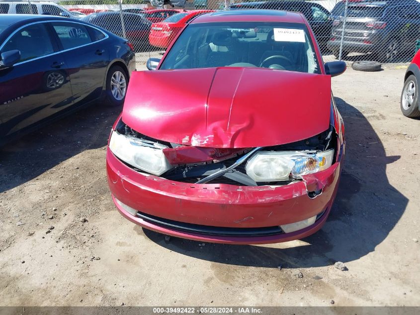 2004 Saturn Ion 3 VIN: 1G8AL52F24Z217409 Lot: 39492422